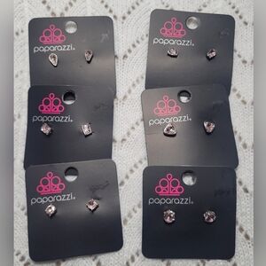 Paparazzi Kids Pink Earrings Jewelry Set